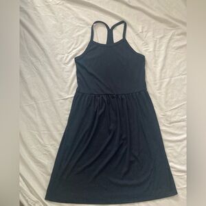 Vero Moda Navy Blue Ribbed Halter Dress Size Medium